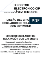 Circuito Oscilador de Relajación Con Ujt 2n2646