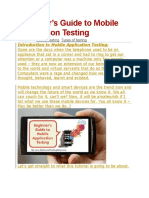 Mobile App Testing