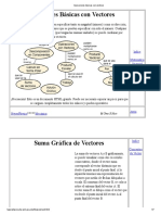 Operaciones Básicas Con Vectores