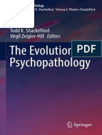 Shackelford, Todd K. - Zeigler-Hill, Virgil - The Evolution of Psychopathology-Springer International Publishing (2017)