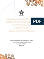 Manual de Procedimientos de Seguridad y Salud en El Trabajo