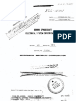 Gemini Spacecraft Electrical System Specification