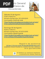 4to Modulo Gral de Semilleros de Vocaciones