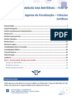 Ebook - Agente de Fiscalização Ciências Jurídicas - TCM-SP