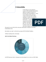 S4:HANA Extensibility