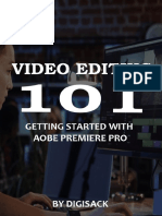 Video Editing 101 Getting Start With Adobe Premiere Pro