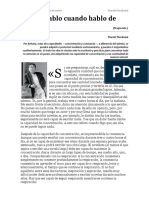 De Que Hablo Cuando Hablo de Correr - (Haruki Murakami) (Fragmento)