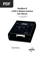 Anybus-X: J1939 To Modbus Interface User Manual