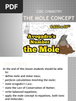 Chemistry - Mole Concept