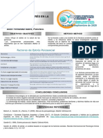 Póster Influencia Del Estrés en La Salud