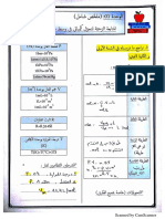 - ملخص الوحدة الأولى