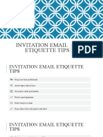 Email Writing-Invitations-Dos & Donts