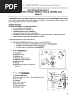 Module 4 - Nebulization Through Aerosol Mask Metered-Dose Inhaler STUDENT