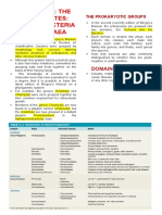 Chapter 11: The Prokaryotes: Domains Bacteria and Archaea