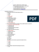 Soal Pas Farnakognosi Dasar KLS 10