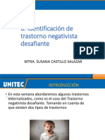 Identificación Del Trastorno Negativista Desafiante