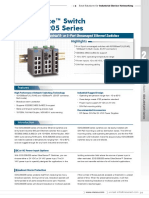 Etherdevice™ Switch Eds-208/205 Series: Industrial 8-Or 5-Port Unmanaged Ethernet Switches