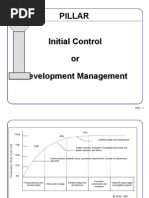 Pillar: Initial Control or Development Management