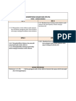 Kompetensi Dasar Dan Ipk Ipa KD3 KD4: Topik: Sistem Ekskresi