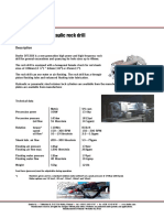 Doofor DF530X Hydraulic Rock Drill