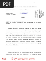 Criminal Complaint Against Charles Murray