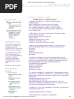 MCCEE & MCCQE (1&2) - MCCEE - Bank of Sample Questions