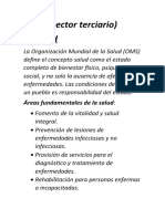 Salud Sector Terciario