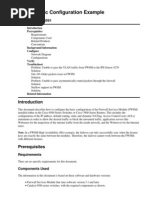 FWSM Basic Configuration Example: Document ID: 98591