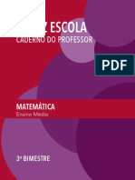 São Paulo Faz Escola - EM - 3º BIM - Matemática