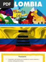 Colombia A Través Del Tiempo - Sociales