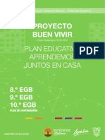 Proyecto Del Buen Vivir Del Programa