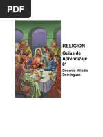 Guías de Aprendizaje Religion 8°