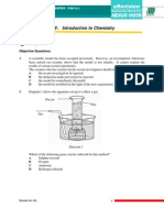 CHAPTER 1: Introduction To Chemistry: Extra Practice Objective Questions 1