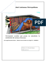 Ensayo 7 Movimientos Sociales EZLN en Mexico y La Globalizacion