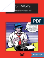 El Nuevo Periodismo - Tom Wolfe