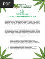 Curso de Cannabis Medicinal 2021