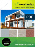 Weathertex Installation Manual