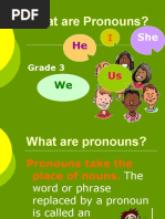 Grade 3 - Pronouns