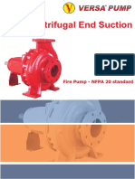 Centrifugal End Suction Firepump NFPA 20