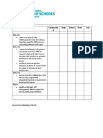 Readers Theater Rubric