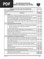 Checklist For Fire Alarm Drawing