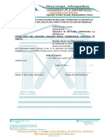 37.-Modelo de Escrito Solicitando Se Declare Consentida La Sentencia Por La Comisión Del Delito de Conducción en Estado de Ebriedad