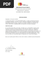 Certificado Médico