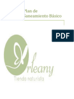 Saneamiento Tienda Naturista