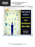 Como Hacer Un Proyecto Metodologia Del Marco Lógico