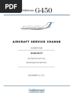 Aircraft Service Change: Subject