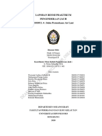 Laporan Praktikum Penginderaan Jauh: Modul 4: Suhu Permukaan Air Laut