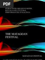 The Matagoan Festival of Kalinga