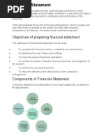 Objectives of Preparing Financial Statement