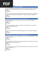 Audit Checklist ISO 14001-2015